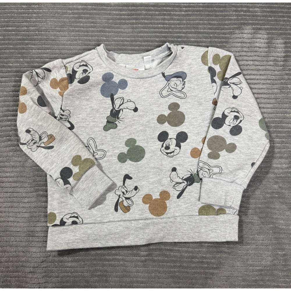 Disney Junior Mickey Character Toddler Baby Infant Sweatshirt Size 3 T